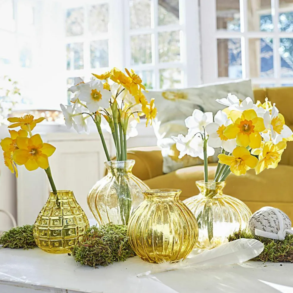 Lot de 12 fleurs décoratives Misapina