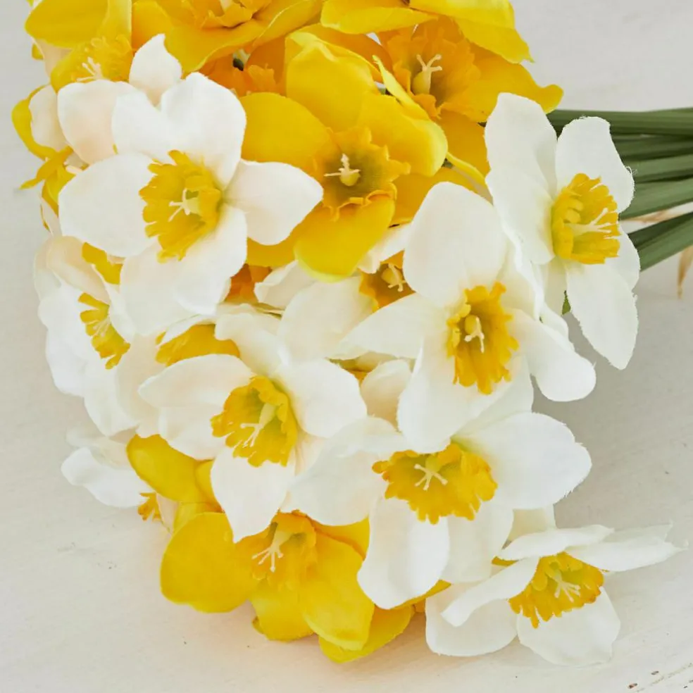 Lot de 12 fleurs décoratives Misapina