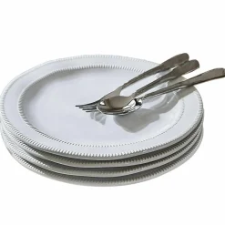 Lot de 4 grandes assiettes Alentejo