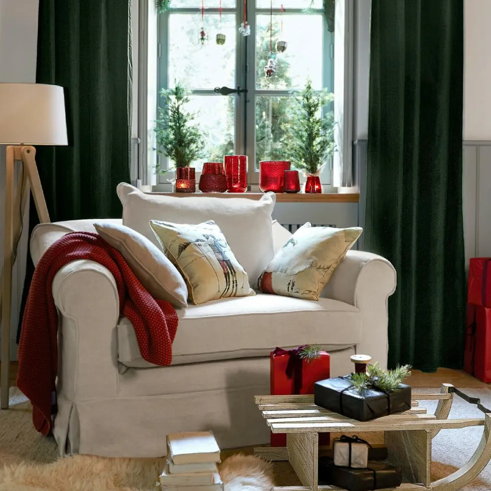 Lot de 2 housses de coussins Towyn