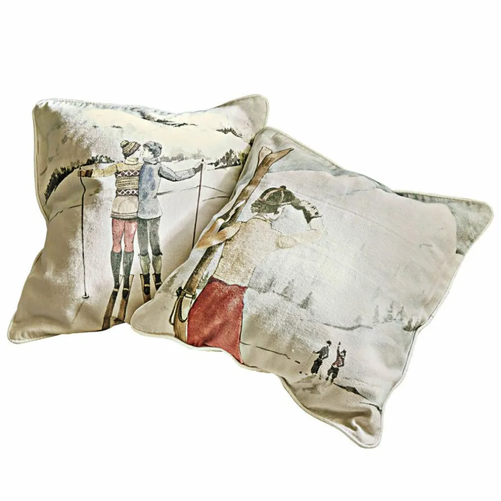 Lot de 2 housses de coussins Towyn