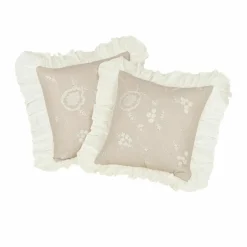 Lot de 2 housses de coussins Clarissa