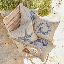 Lot de 4 housses de coussins Sealand