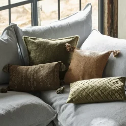 Lot de 4 housses de coussins Donagh