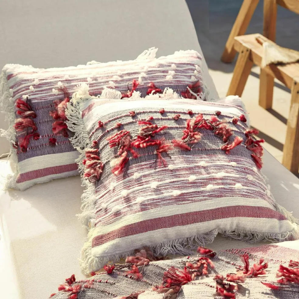 Lot de 2 housses de coussins Yazmira