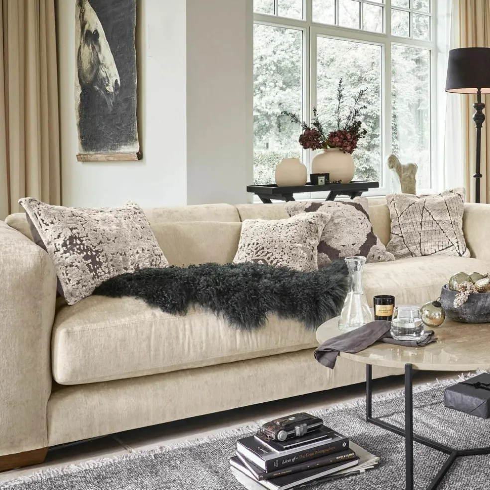 Lot de 4 housses de coussins Plaisancière