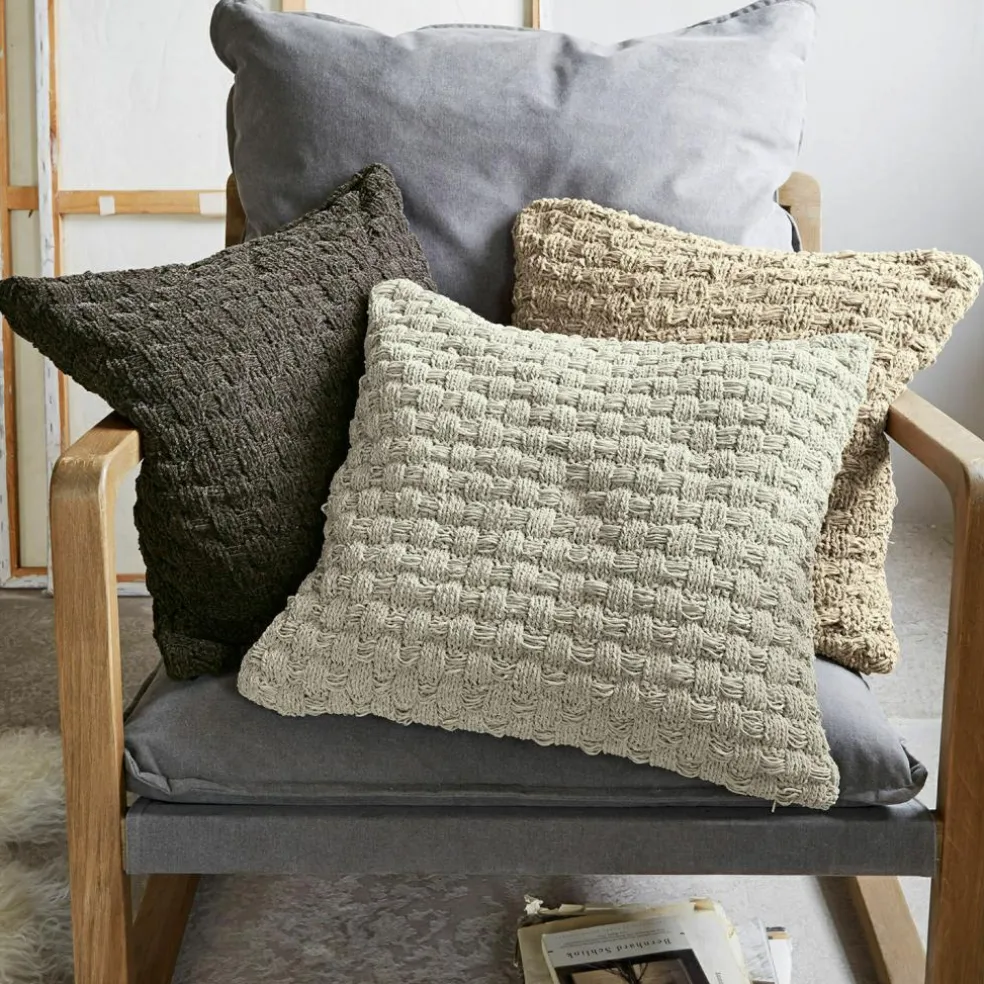 Lot de 3 housses de coussins Antier