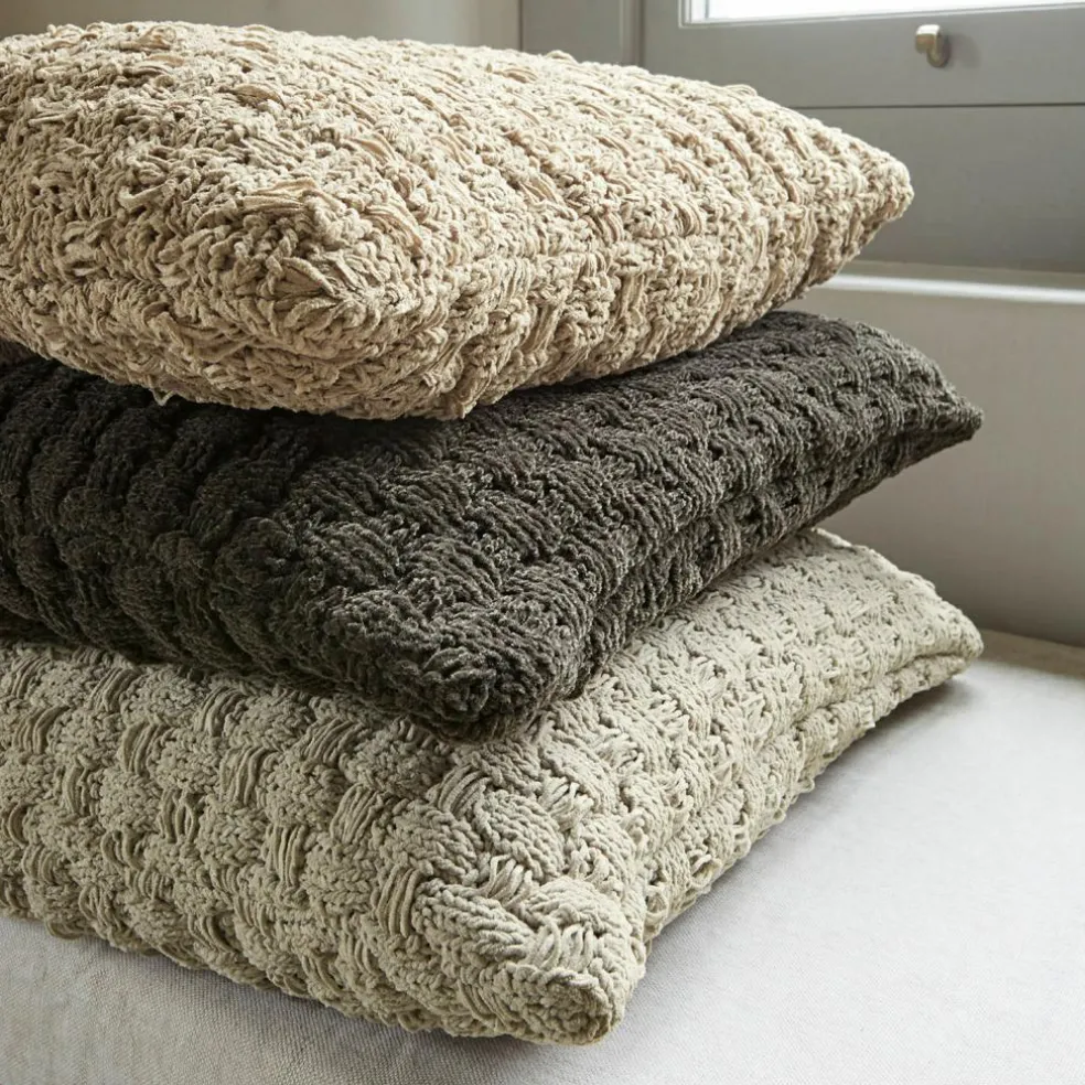 Lot de 3 housses de coussins Antier