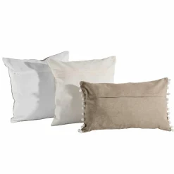 Lot de 3 housses de coussins Emelin