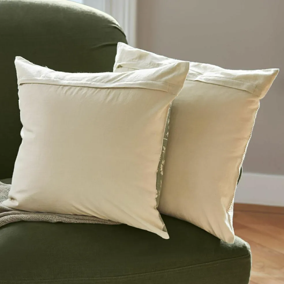 Lot de 2 housses de coussin Ovixal