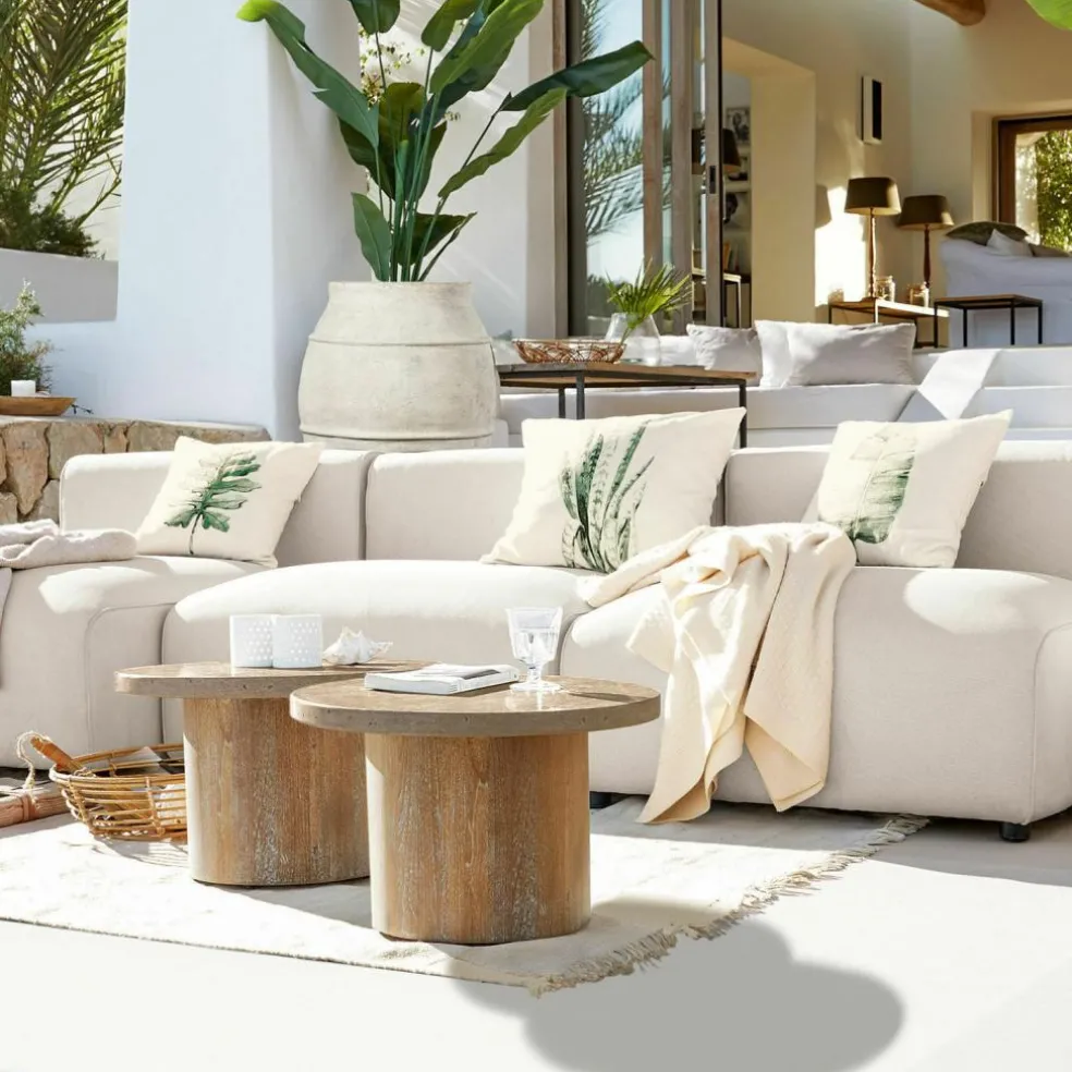 Lot de 4 housses de coussins Marly