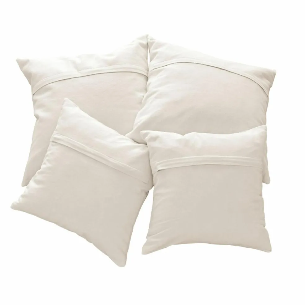 Lot de 4 housses de coussins Marly