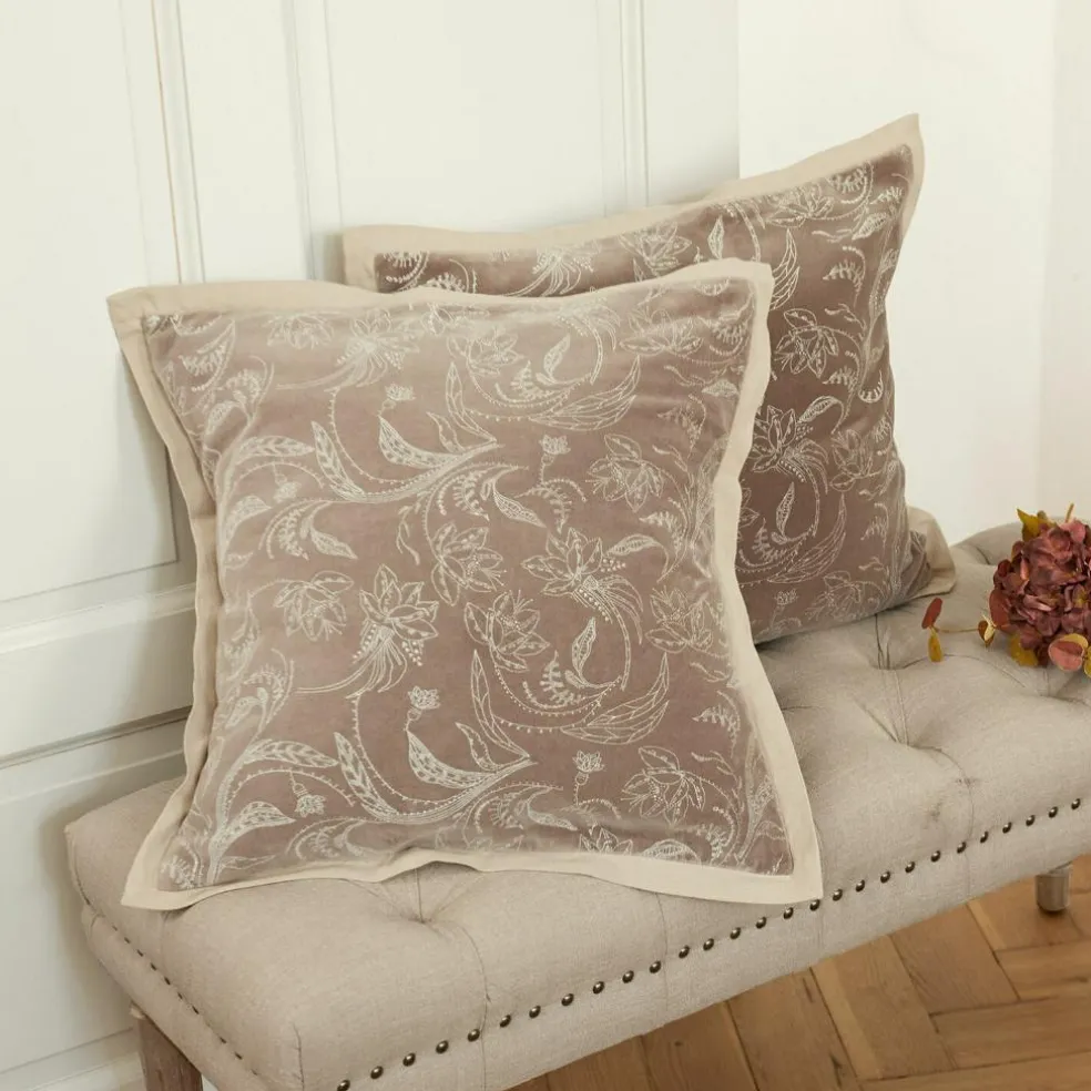 Lot de 2 housses de coussins Olicianne