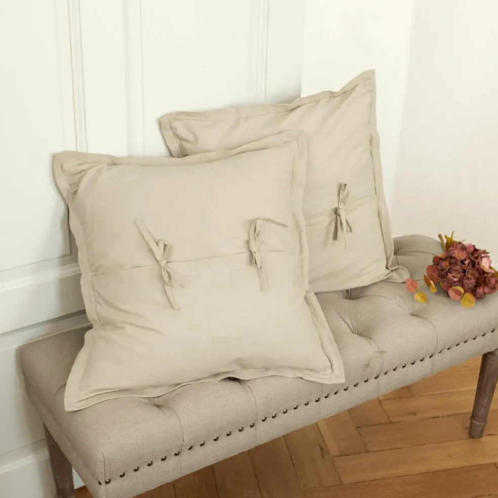 Lot de 2 housses de coussins Olicianne