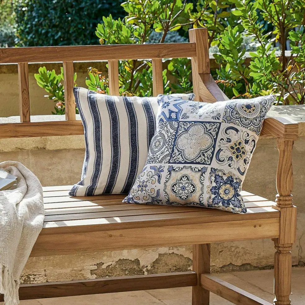 Lot de 2 housses de coussins Bourrignon