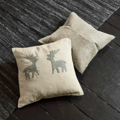 Lot de 2 housses de coussins Beaupuy