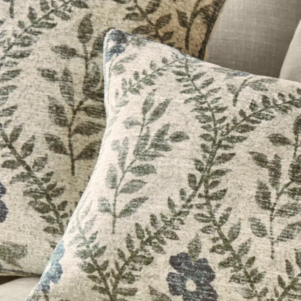 Lot de 2 housses de coussin Vellouris