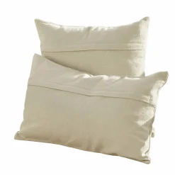Lot de 2 housses de coussin Vellouris
