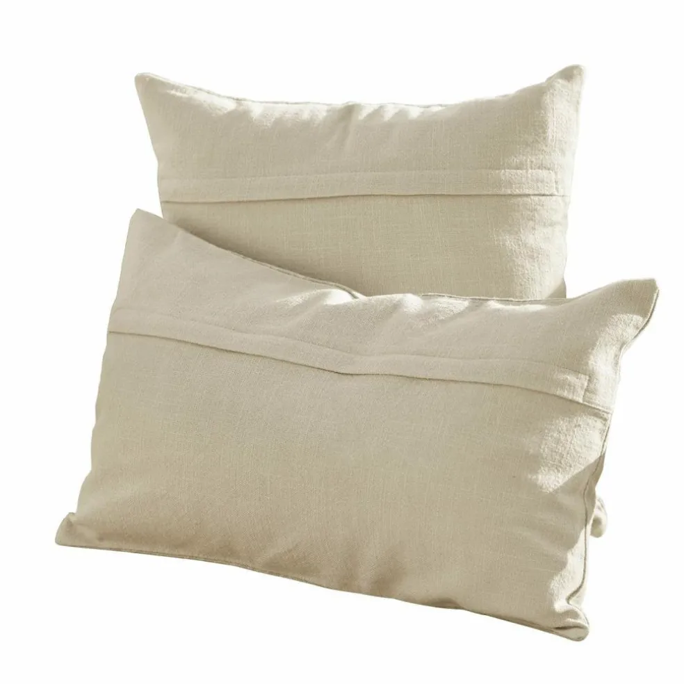 Lot de 2 housses de coussin Vellouris