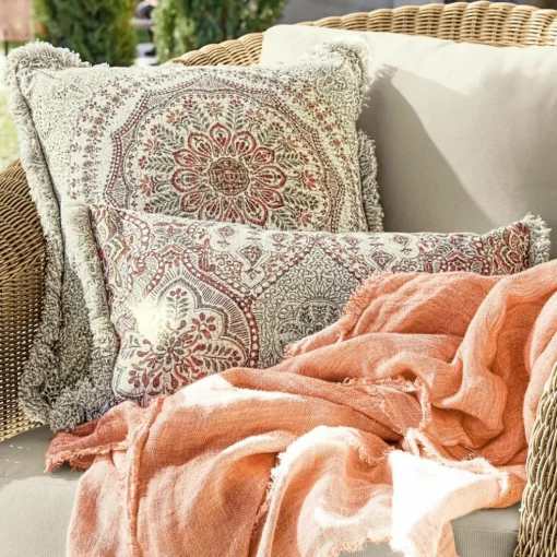 Lot de 2 housses de coussins Margret