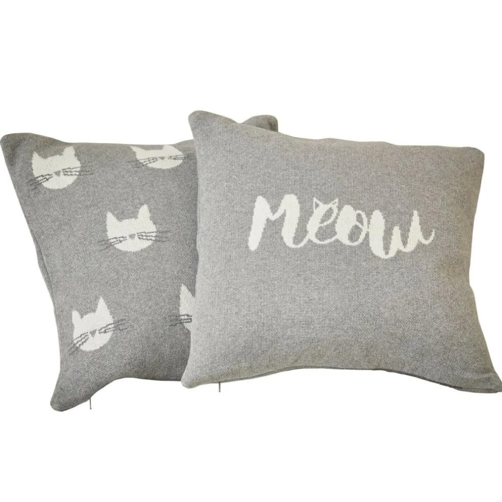 Lot de 2 housses de coussins Solviana