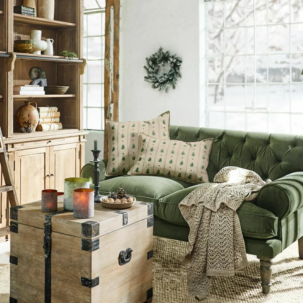 Lot de 2 housses de coussins Emily