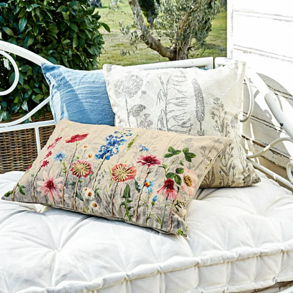 Lot de 2 housses de coussins Eleonoire