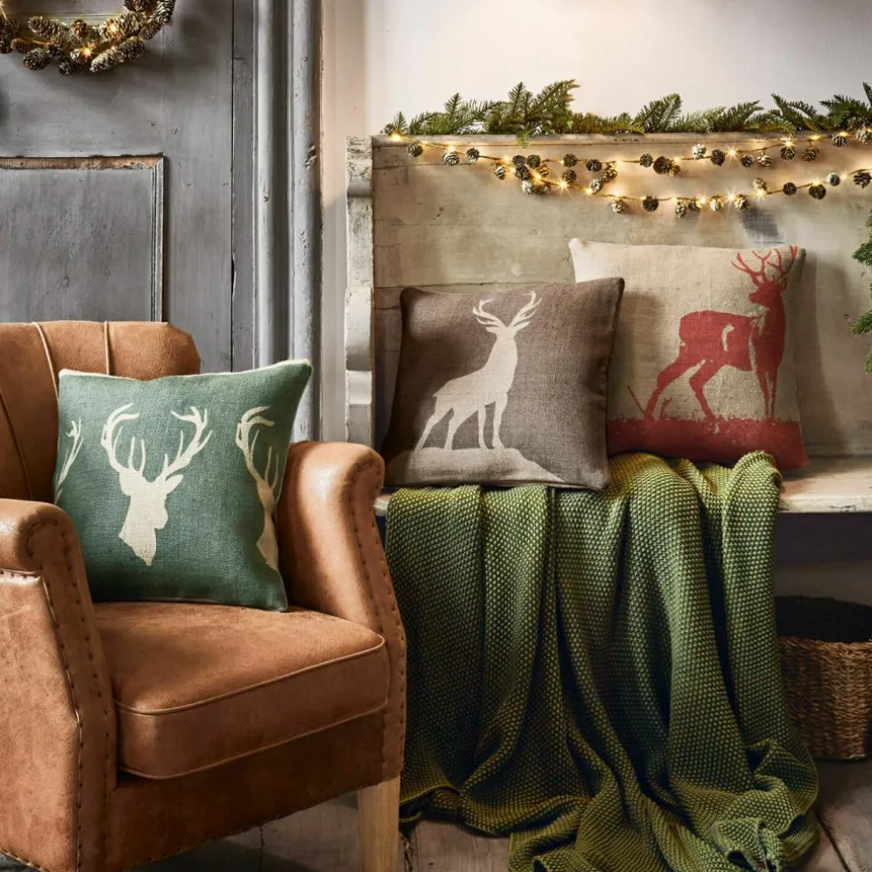 Lot de 3 housses de coussins Shrewton