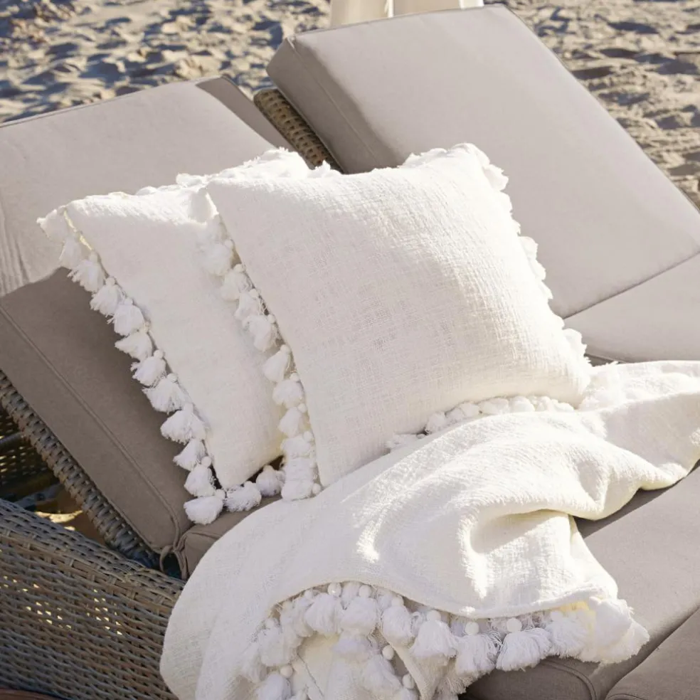 Lot de 2 housses de coussins Peniel