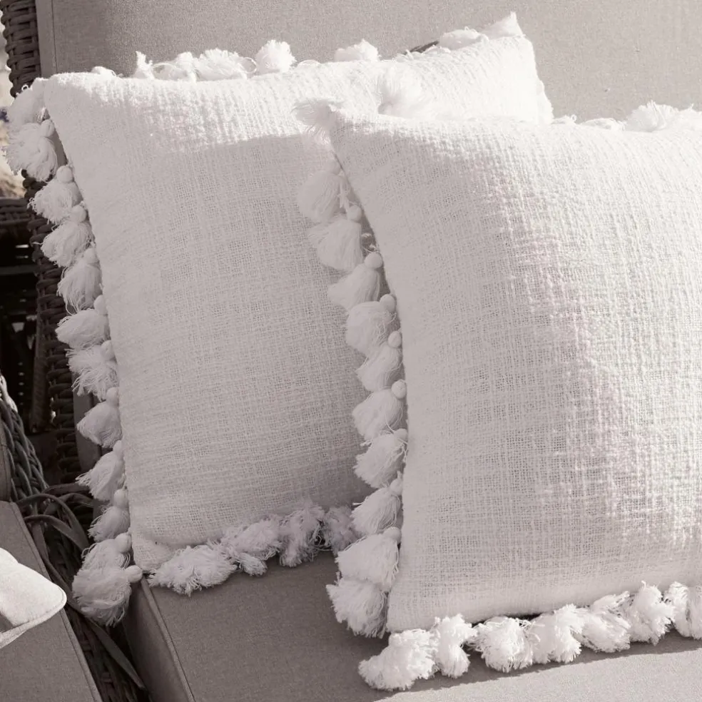 Lot de 2 housses de coussins Peniel