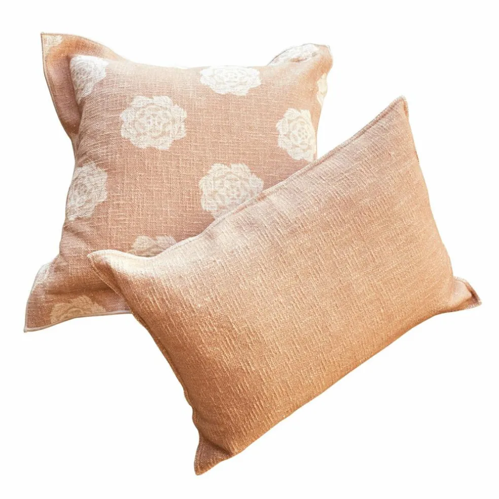 Lot de 2 housses de coussins Belvienne