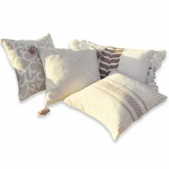 Lot de 4 housses de coussins Olette