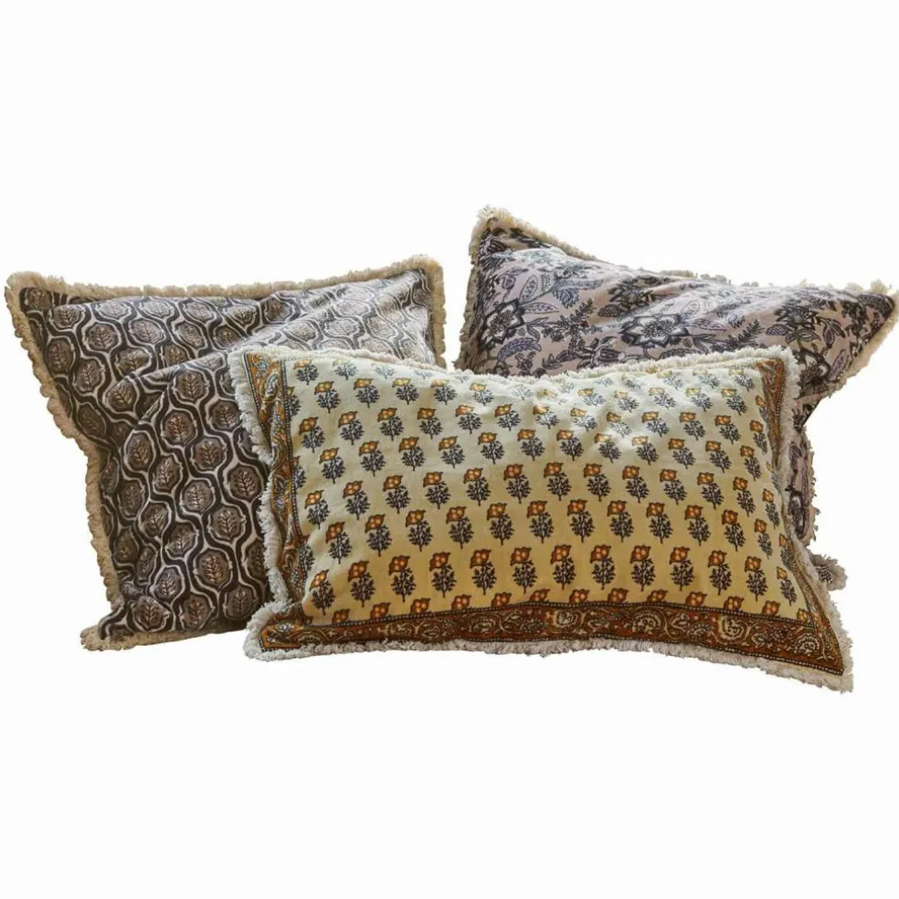 Lot de 3 housses de coussins Zandora