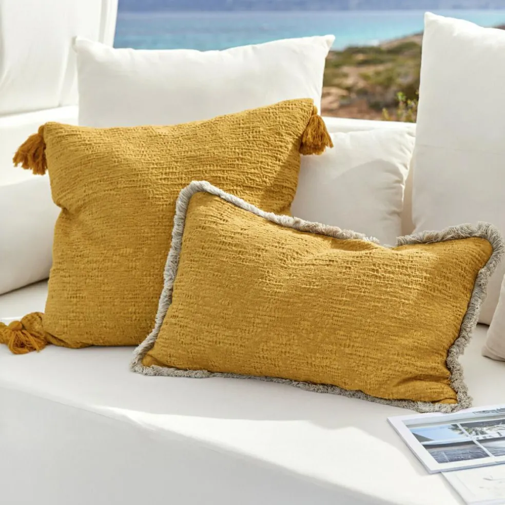 Lot de 2 housses de coussins Rabea