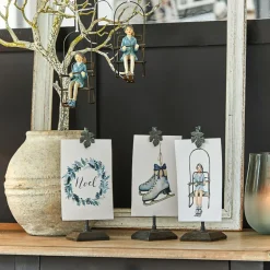 Lot de 3 images avec support Herveline