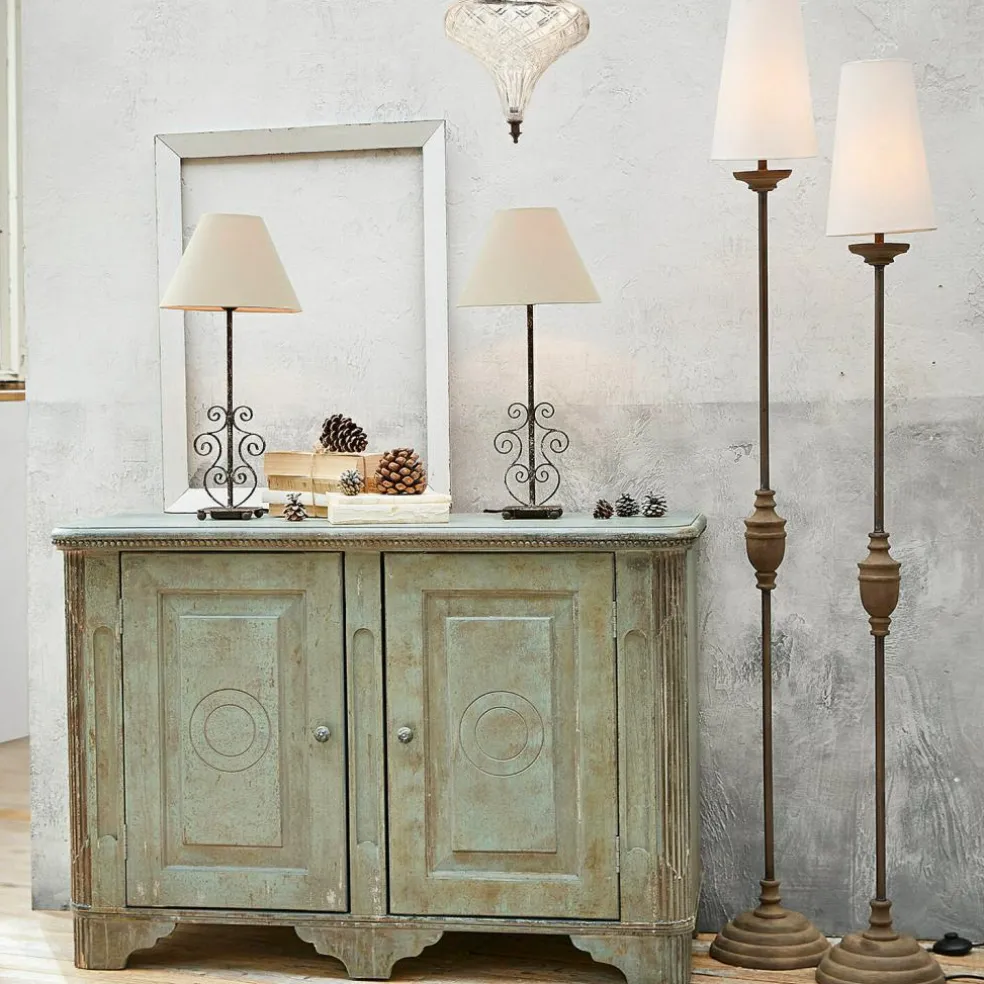 Lot de 2 lampadaires Abigail