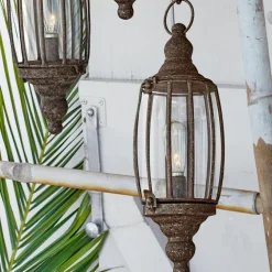 Lot de 2 lanternes LED à suspendre Flavin