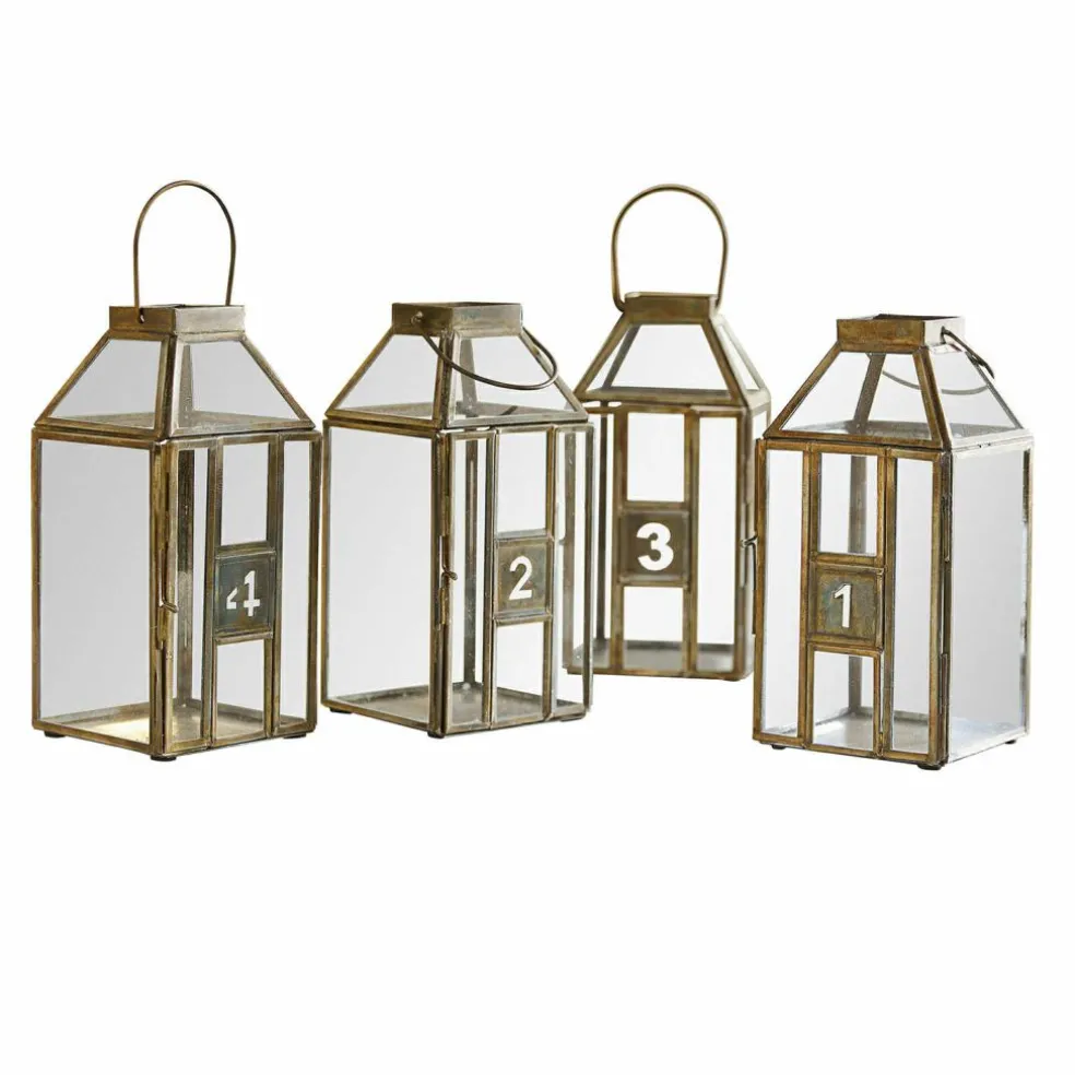 Lot de 4 lanternes Lythoria