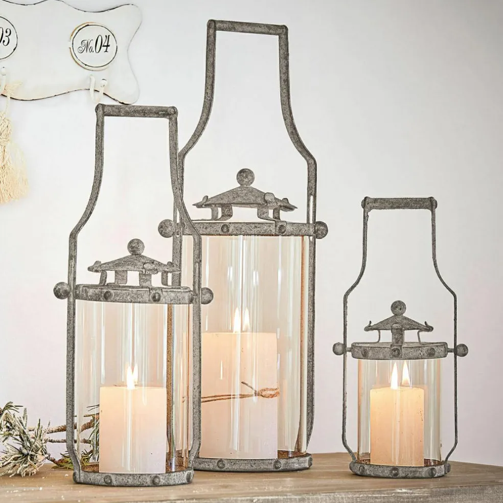 Lot de 3 lanternes Nery