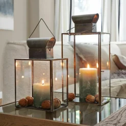 Lot de 2 lanternes Pluton