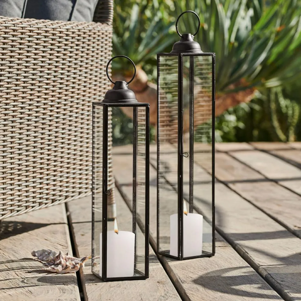 Lot de 2 lanternes Radu