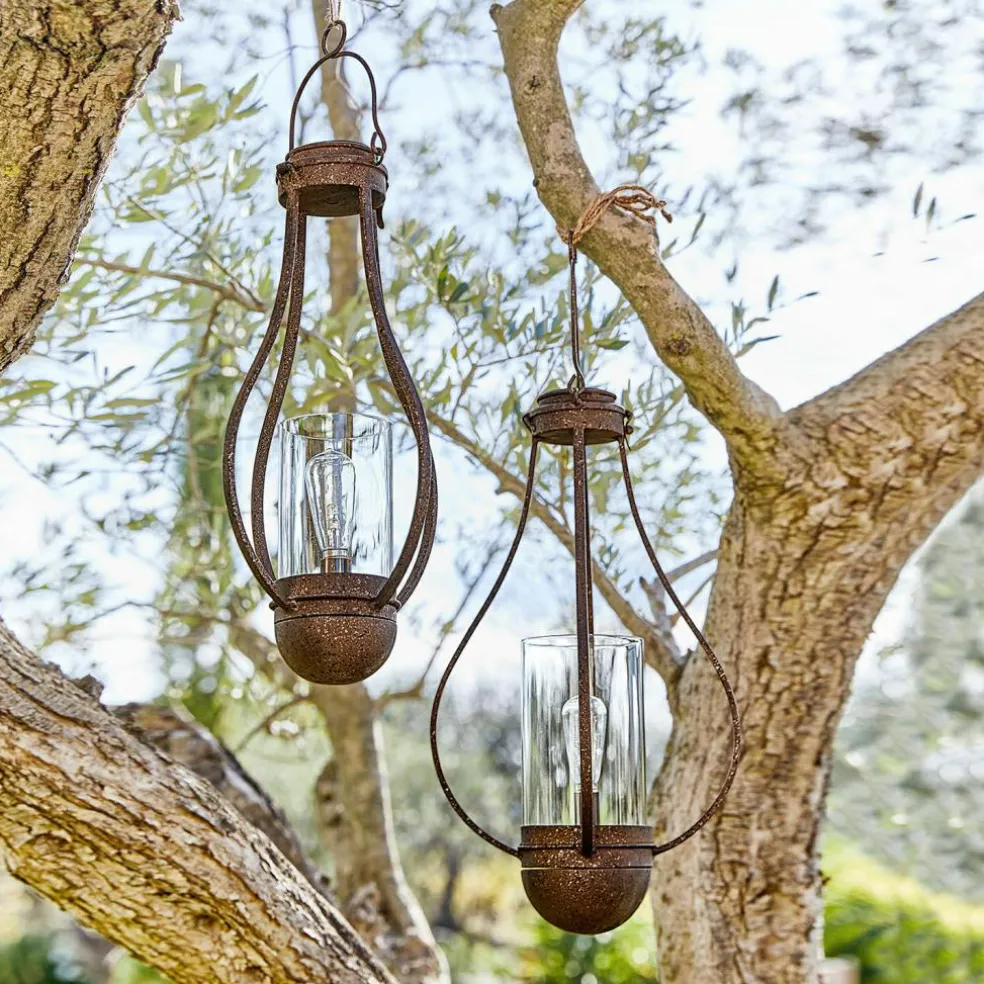 Lot de 2 lanternes solaires à suspendre Marsa