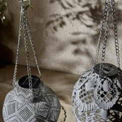 Lot de 2 lanternes solaires à suspendre Paale