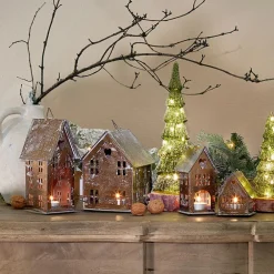 Lot de 4 lanternes Treyford