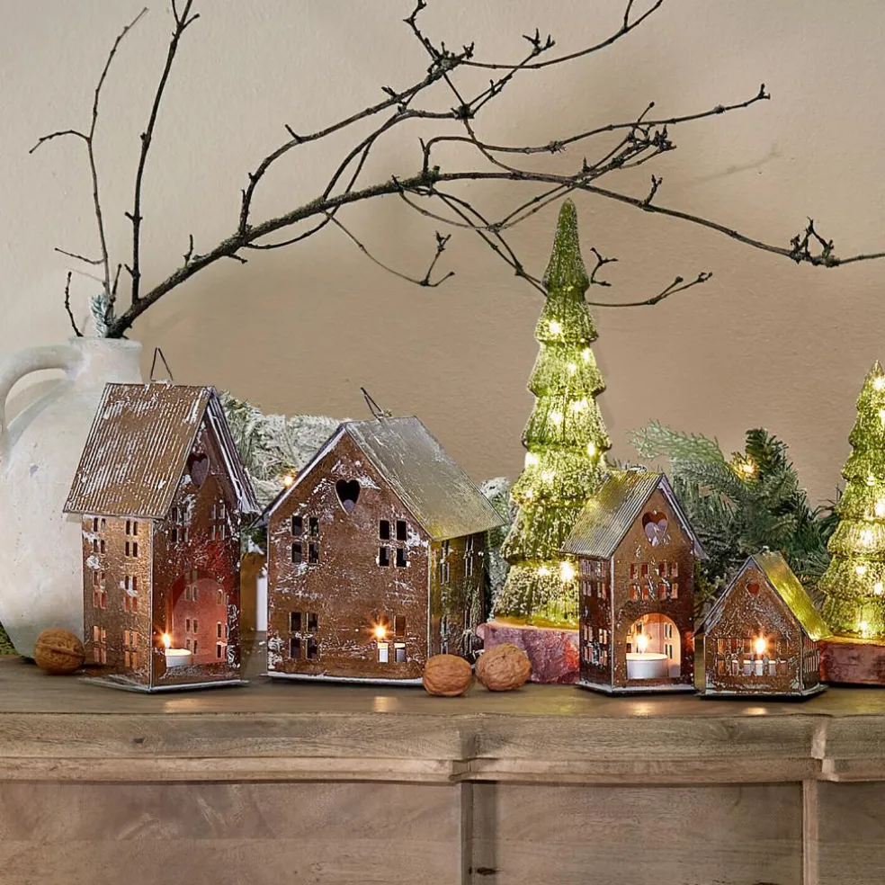 Lot de 4 lanternes Treyford