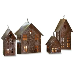Lot de 4 lanternes Treyford
