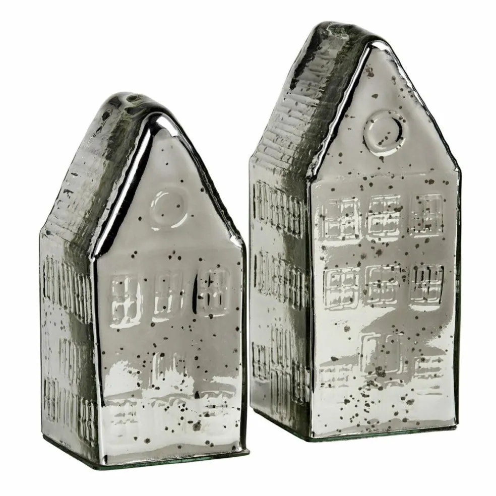 Lot de 2 maisons décoratives Langridge