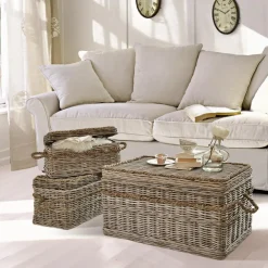 Lot de 3 malles Beckley