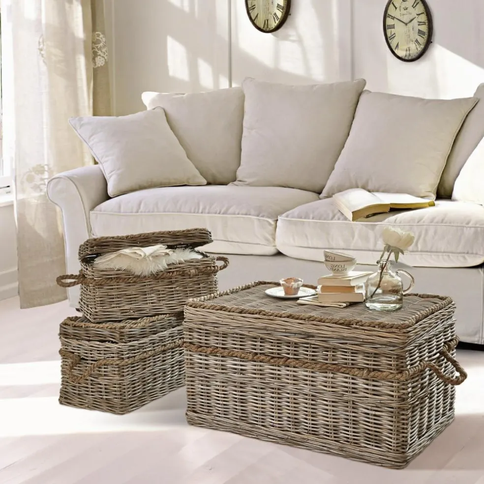 Lot de 3 malles Beckley