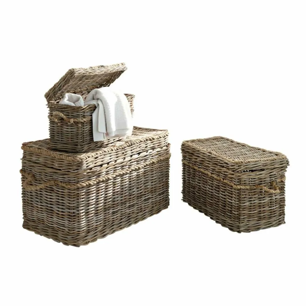 Lot de 3 malles Beckley